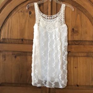 Macrame Layered Sleeveless Top